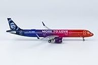 Limox Wings 13036 Airbus A321neo Alaska Airlines More to Love N926VA Scale 1/400