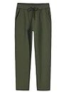 Weintee Women's Cotton Sweatpants with Pockets L Army Green