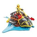 Fisher-Price Imaginext Stingray Pirate Vehicle with Captain Nemo Action Figure