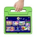 VNEIMQN Tablet for Kids, 10.1 Inch Kids Tablet, 4GB+64GB Android 13, 8-Core CPU, WiFi 12H Battery 1280 * 800 HD Display Cameras Parental Control, Green