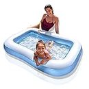 Toy Imagine™ Swimming Pool for Kids 5.5 Feet (65 X 39 X 10H) | Swimming Pool for Kids 1 to 5 Years Below | Baby Bathing Tub for Girls and Boys.