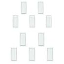 Anchor by Panasonic Polycarbonate Roma One Way Switch 6 Amp (White, Pack of 10)
