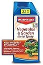 BioAdvanced Vegetable and Garden Insect Spray, Insecticide, 32-Ounce, Concentrate 701521A