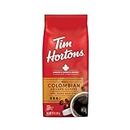Tim Hortons Colombian, Medium-Dark Roast Ground Coffee, Perfectly Balanced, Always Smooth, Made with 100% Arabica Beans, 12 Ounce Bag