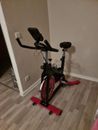 Liferun Exercise Bike, 120kg, 8kg Flywheel For Women, Heart rate Monitor, Lcd.