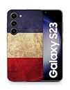 Foxercases France Country Flag 52 Phone CASE Cover for Samsung Galaxy S23