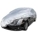 Mulcort Universal Full Car Cover Outdoor Indoor UV Protection Sunscreen Heat Protection Dustproof Scratch-Resistant Sedan Suit