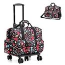 Nurse Rolling Medical Duffle Bag Work Nursing School College Student Must Have Clinical Home Health Cna Nr Gifts Carry On Bag with Wheels Doctor Emt Ems Healthcare Equipment Homecare Physician, Nurse