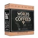Original Gourmet Coffee Gift Set for Men & Women – 5 of The World’s Finest Single Estate Specialty & Organic Coffees | Brew & Enjoy Anytime, Anywhere | Hamper Style Letterbox Gift Idea for Him & Her