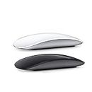Mouse wireless Bluetooth 5.0, mouse ultrasottile silenzioso Multi Arc Touch Mouse per laptop Ipad Mac PC Macbook (Bianco)
