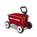 Radio Flyer My 1st 2-in-1 Wagon Ride On, Red