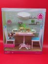Barbie 2006 Mattel mesas y sillas para el hogar juego de cocina #K8606 en caja original