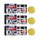 Magical Nano-Technology Stainless Steel Cleaning Paste, Stainless Steel Clean Wax, Metal Polish Paste, Stainless Steel Cleaner and Polish for Appliances, Rust Remover for Metal (3pcs)