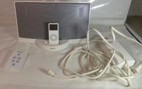 Sistema de música digital BOSE SoundDock sistema iPod base de sonido blanco con iPod + control remoto