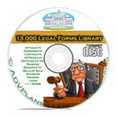 13,000 + Legal Forms Library, Printable, Editable Personal Business Loans CD B61