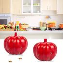 2pcs/set, Fruit Fly Trap Pumpkin Shape Drosophila Trap For Home Kitchen Non-toxic Gnat Killer Fly Catcher Pest Insect Control, Indoor And Outdoor Pest Supplies