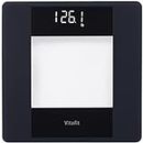 Vitafit Digital Body Weight Bathroom Scale, Over 20Years Scale Professional Dedicating to High Precision Technology for Weighing, Crystal Clear LED and Step-On, Batteries Included, 400lb/180kg, Black