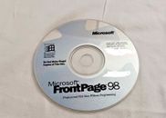 Microsoft Office Front Page 98 HTML Web Editor CD + Product Key