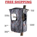Outdoor Hunting Deer Buck Sports Universal Tree Stand Polyester Camo Blind Kit