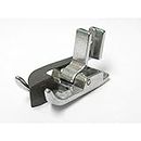 ZIGZAGSTORM P60701 1/4 inch Edge 5mm Stitch in The Ditch Presser Foot for Brother,Babylock,Bernina,Elna,Husqvarna Viking,Janome (New Home),Kenmore,Singer and All Regular Low Shank Sewing Machine