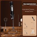Rechargeable Milk Coffee Frother Whisk Egg Electric Beater Handheld Frappe Mixer