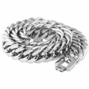 22mm Huge Heavy Gift Stainless Steel Silver Curb Cuban Chain Mens Necklace 8-40"