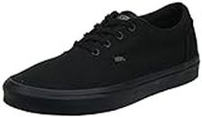 Vans Women's Wm Doheny Sneaker, Black Canvas Black Black 186, 7 UK