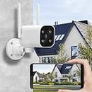 Surveillance Camera WiFi HD Outdoor Surveillance Camera Home Security and Energy-Saving Wireless HD Surveillance Camera, with Motion Detection and Customizable Alarm
