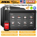 ANCEL X6 Bidirectional OBDII Scanner ABS DPF DPF SRS Auto Diagnostic Tool Tablet
