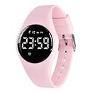Bomieux Kids Fitness Tracker, Kids Watch for Girls Boys Watches Ages 3-15, Digital Watch with Alarm Clock, Pedometer, Stopwatch, Non Bluetooth Waterproof Watches for Kids, Birthday Gifts