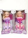 Hoverboard Scooter Doll Bump And Go Lights Music Balance Car For Girls In, Collect All!! (Purple)