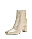 Katy Perry Women's The Hollow Heel Bootie Fashion Boot, Champagne, 8.5