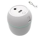 Joberio Baby Humidifier | Quiet Small Room Humidifiers, Bedroom Nightstand Bedside Desktop Humidifier | Travel Humidifier with Colorful Light Effect & 2 Working Modes