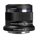 Olympus M.ZUIKO Digital ED 45mm F1.8 (Black) Lens for Olympus and Panasonic Micro 4/3 Cameras