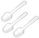 500 Pcs Clear Plastic Spoons Disposable Ice Cream Spoon Mini Tasting Cutlery Utensils for Dessert Cups Tasting Party Sampling Serveware