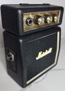 Marshall MS-2 1W Micro Practice Guitar Amplifier, Mini Half-Stack Design, Black