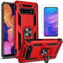 For Samsung Galaxy S10 S10E Plus Case Phone Shockproof Cover + Tempered Glass
