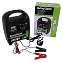 Marko Auto Accessories 8AMP 6V/12V Heavy Duty Vehicle Battery Charger Car Van Compact Portable Electric