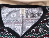 Pyjama combinaison Victoria’s Secret PINK fairisle noir neuf taille S