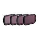 Skyreat ND Filters Set for DJI Osmo Pocket 3 Accessories -4 Pack (ND8/ND16/ND32/ND64)