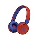 JBL Junior 310 Kids Wireless ON Ear Headphones RED and Blue
