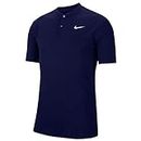 Nike Men's Nike Dri-fit Victory Blade Polo, Blue Void/White, Large