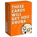 Tickles These Cards Will Get You Drunk Fun Adult Drinking Game for Parties, Ages-21+, Players 2-8 (Multicolour)