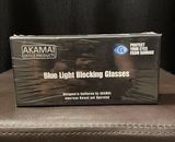 Akamai Blue Light Blocking Glasses Office & Gaming Black Strength 2.5 NIB 