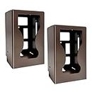 2-Pack Trail Camera Protect Box Game Game Cam Safe Security Case for BlazeVideo Model A323 A252 A262 SL112 Cameras, Meidase S3, S3 pro, P40 P50 and GardePro A3 A3S