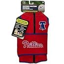 MLB Philadelphia Phillies Dog Anxiety Shirt Calming Soothing Solution Vest for Dogs Cats with Anxiety, Fears, Fireworks, Loud Noises, Dark, Lonely Keeps Dogs Calm Feeling Safe, Relaxing Jacket Medium