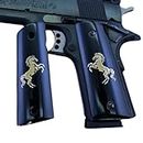 Spartanns Grips Elevate Colt 1911 Grips Kimber, Regent, Taurus, Springfield, Ruger, Girsan, S&W. Precision Panels, Non-Slip Design. Custom Excellence Wood. 3D Texture, Enhance Your Handgun