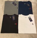 Ralph Lauren Poloshirt Shirt Herren Rundhalsausschnitt kurzärmelig maßgeschneiderte Passform