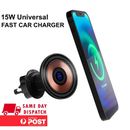 15W Wireless Car Charger For Iphone and Android Mount Air Vent Phone Holder