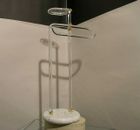 Vintage Bathroom Accessories Soapholder/ Towel modernised80 Marble-Plexglass